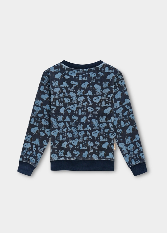 Sweater "Peanuts" - dunkelblau (Kinder)