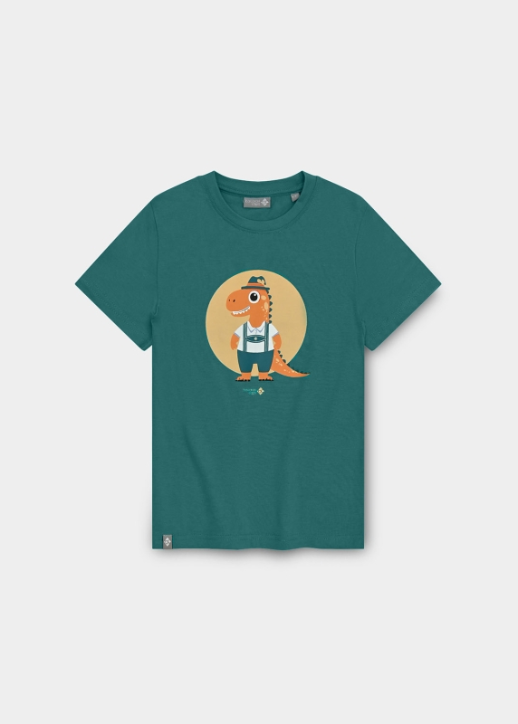 T-Shirt "Bavarosaurus" - grün (Kinder)