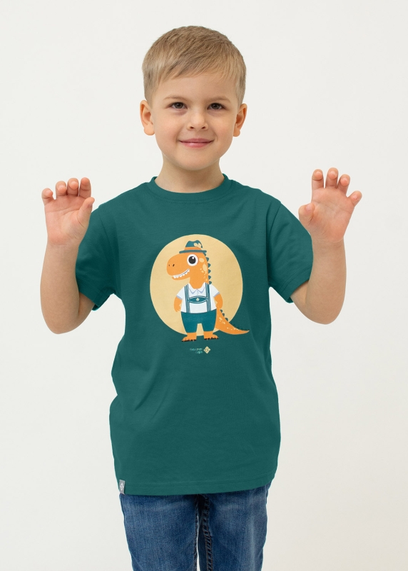 T-Shirt "Bavarosaurus" - grün (Kinder)