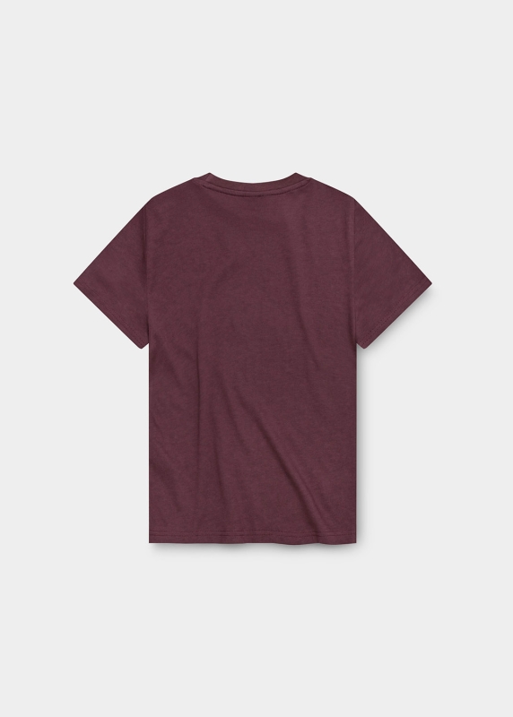 T-Shirt "Peanuts: Kuschelalarm" - dunkelrot