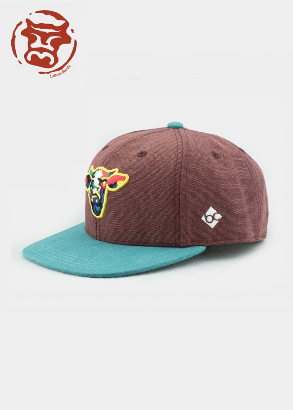 "LaBrassBanda" - dunkelrot (Snapback)