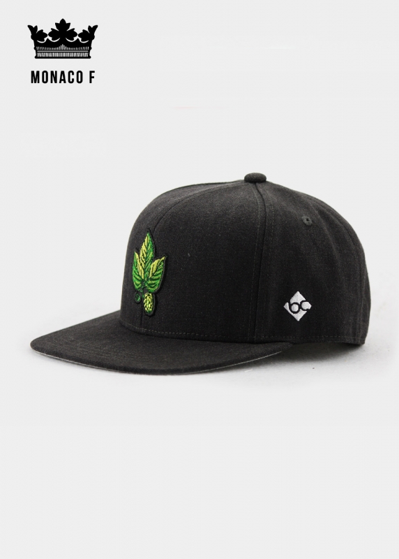 "Monaco F" - schwarz (Snapback)