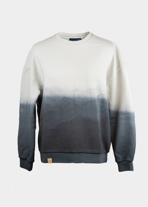 Sweater "Alpennebel" - natur, unisex