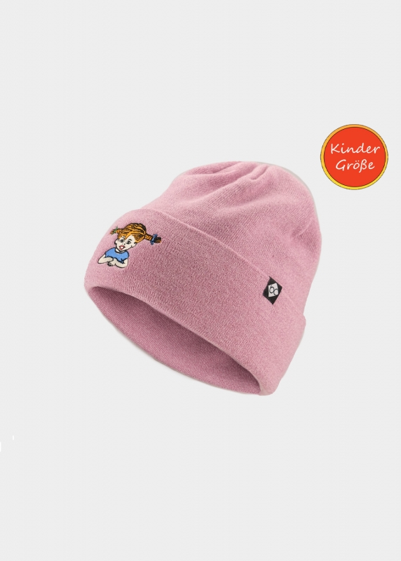 Stickhaum "Pippi Langstrumpf" - rosa (Kinder)