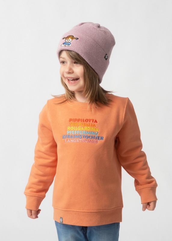 Sweater "Pippilotta Viktualia" - volcano, Kinder