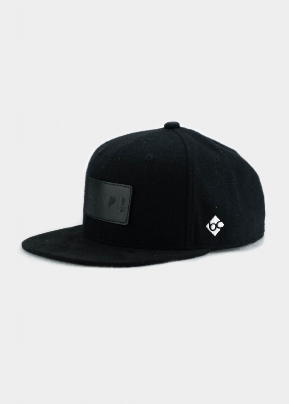 "Schafkopf: Black Edition" - schwarz (Snapback)