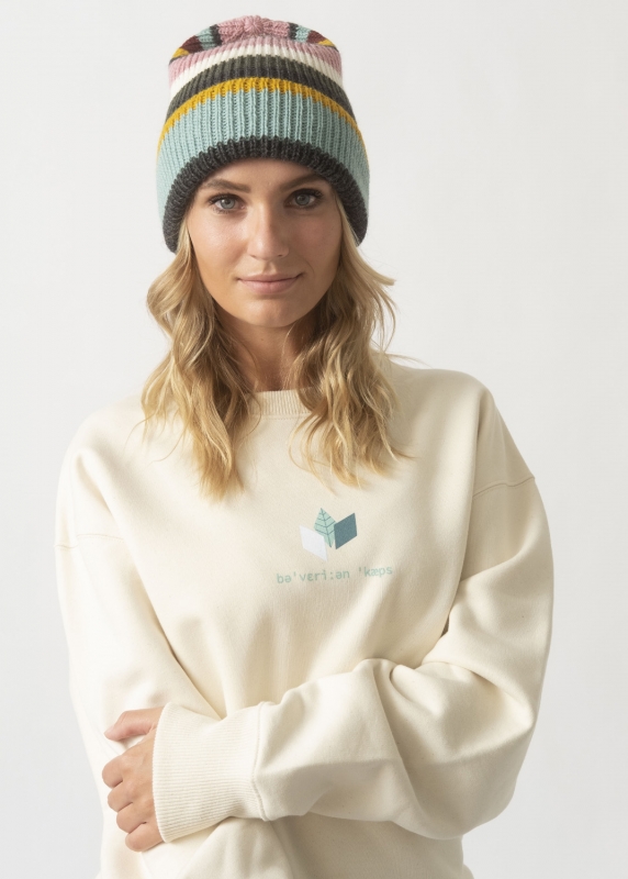 Sweater "Schneeblume" - naturbeige