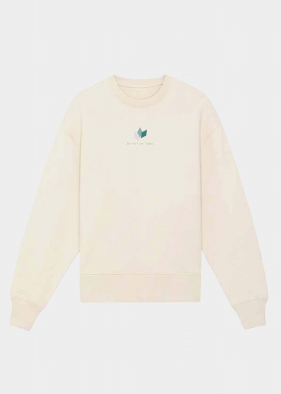 Sweater "Schneeblume" - naturbeige