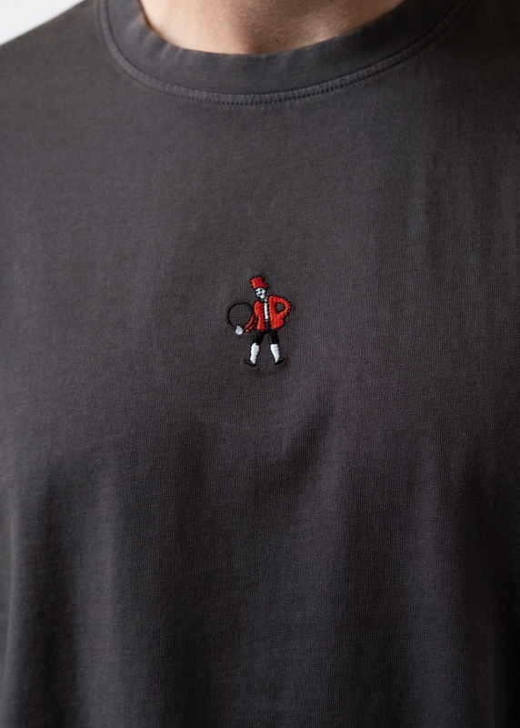 Retro-Shirt "Schäfflerbräu" - schwarzgrau