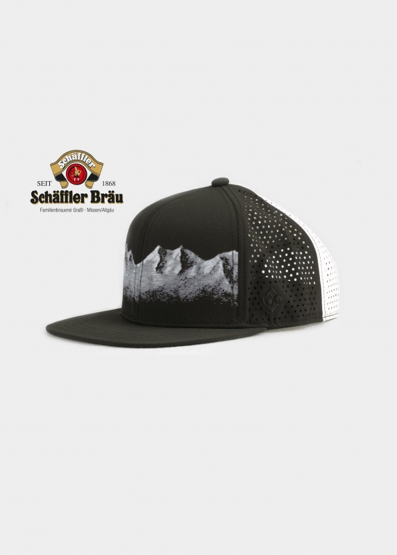 "Schäffler Outdoor" - schwarz/weiß (Snapback)