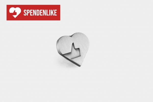 BC SpendenLike Pin