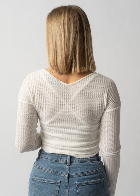 Strickjackerl "Kathi" - white