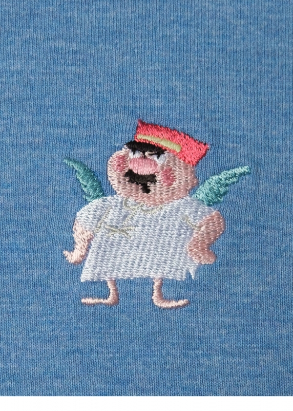 T-Shirt "Aloisius" - hellblau