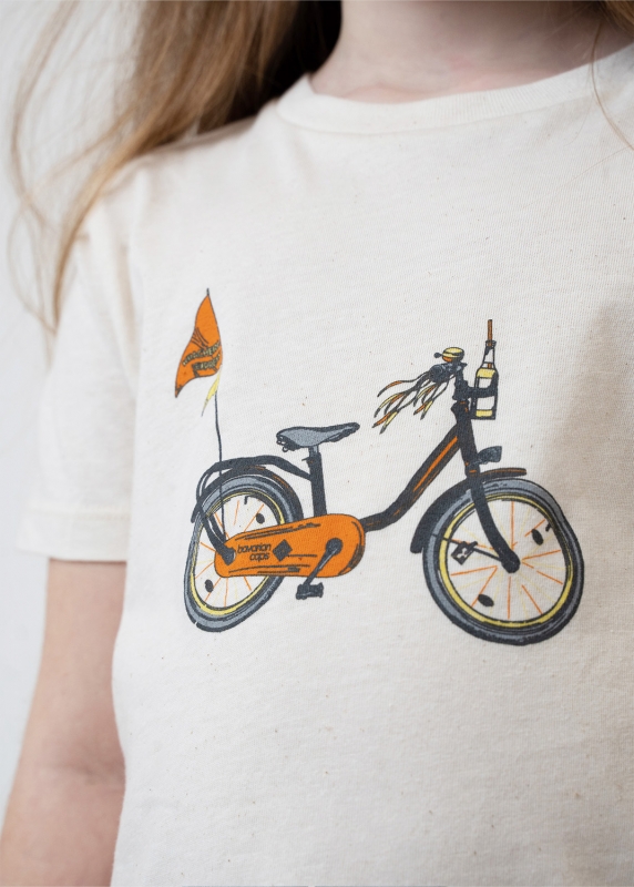 T-Shirt "Kracherlexpress" - naturcreme (Kinder)