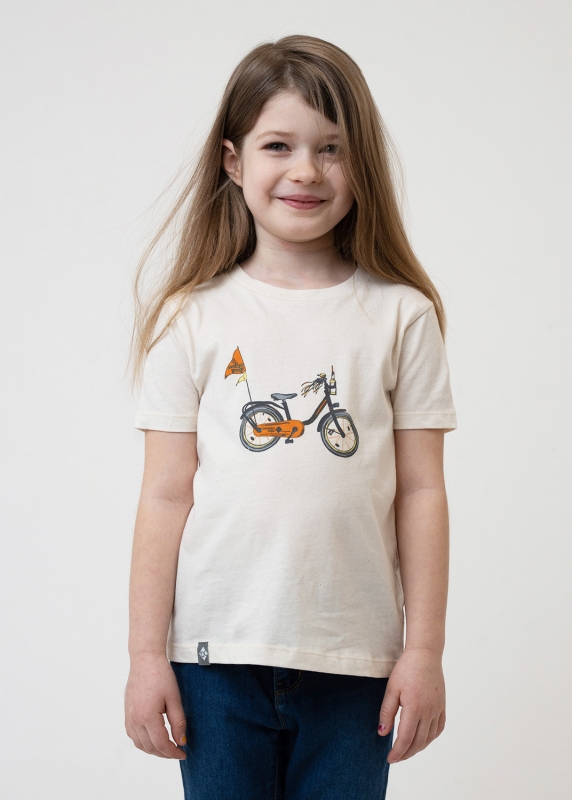 T-Shirt "Kracherlexpress" - naturcreme (Kinder)