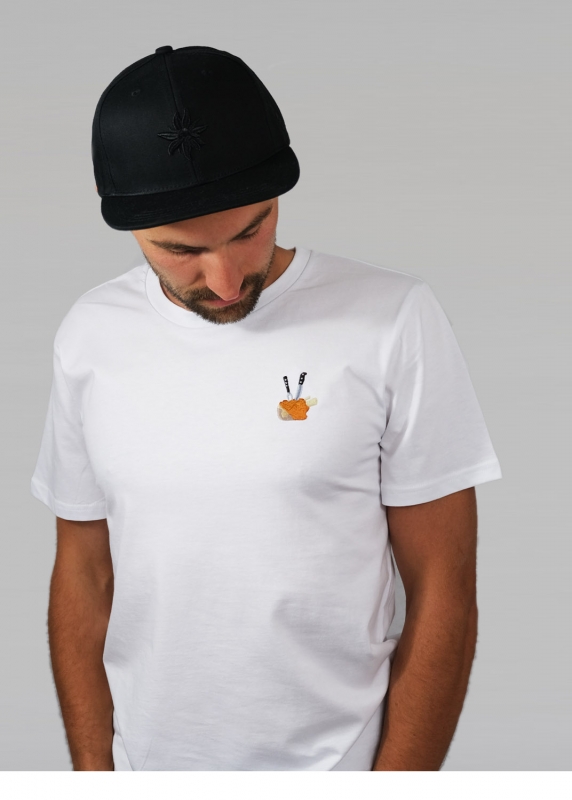 T-Shirt "Haxn" - weiß