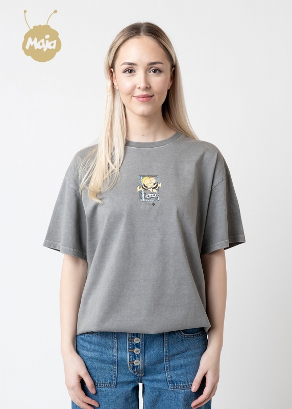 T-Shirt "Majas Maibaumfest" - grau, unisex