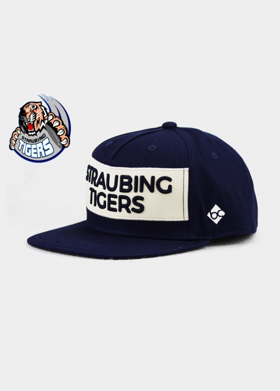 "Straubing Tigers" - blau (Snapback)