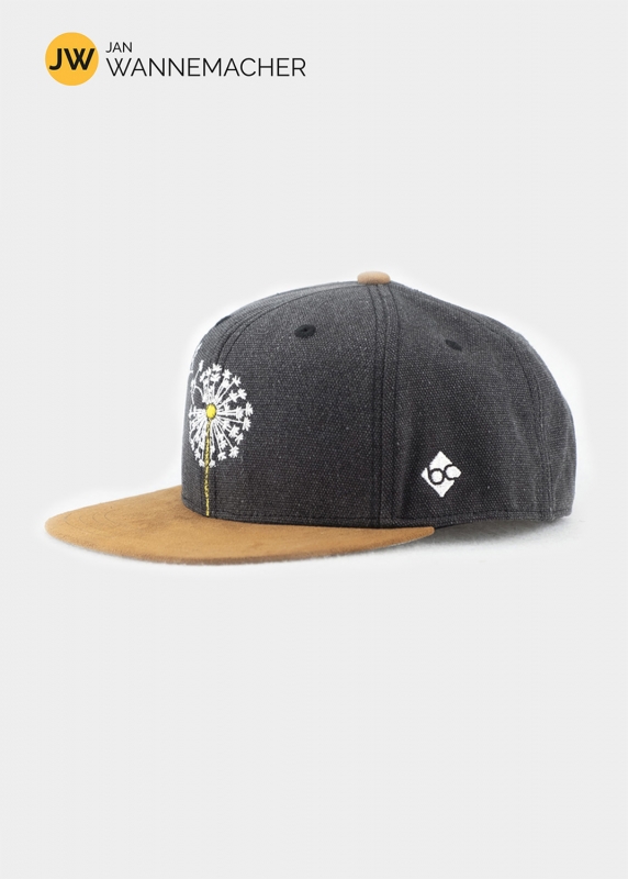 "Heischnupfa Pusteblume (JW)" - dunkelgrau (Snapback)