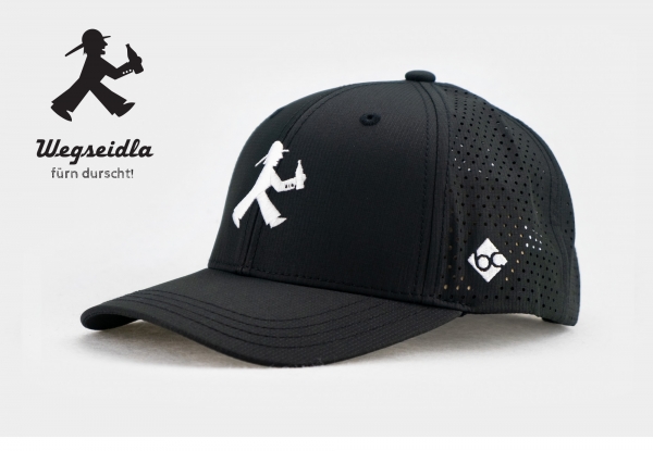 "Wegseidla" - schwarz (Snapback)