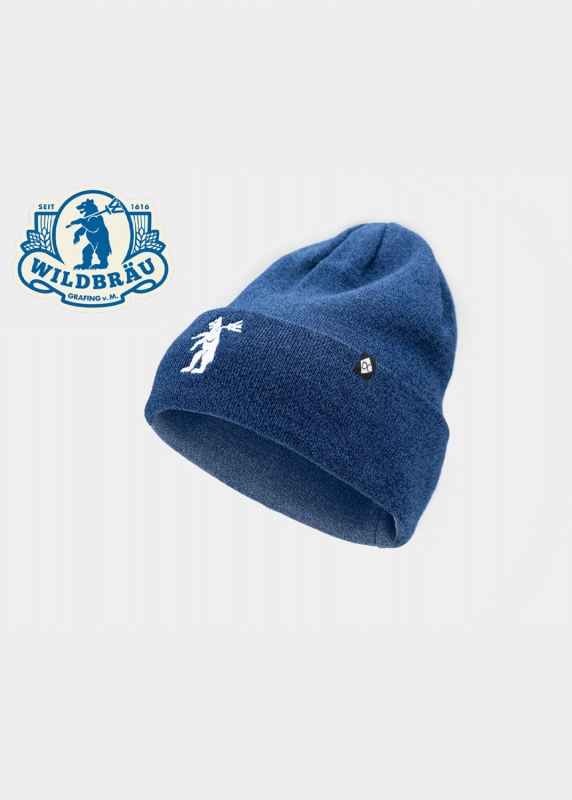 Beanie "Wildbräu" - dunkelblau