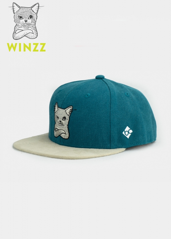 "WINZZ" - dunkelblau (Snapback)