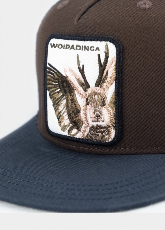 "Woipadinga" - maronibraun (Snapback)