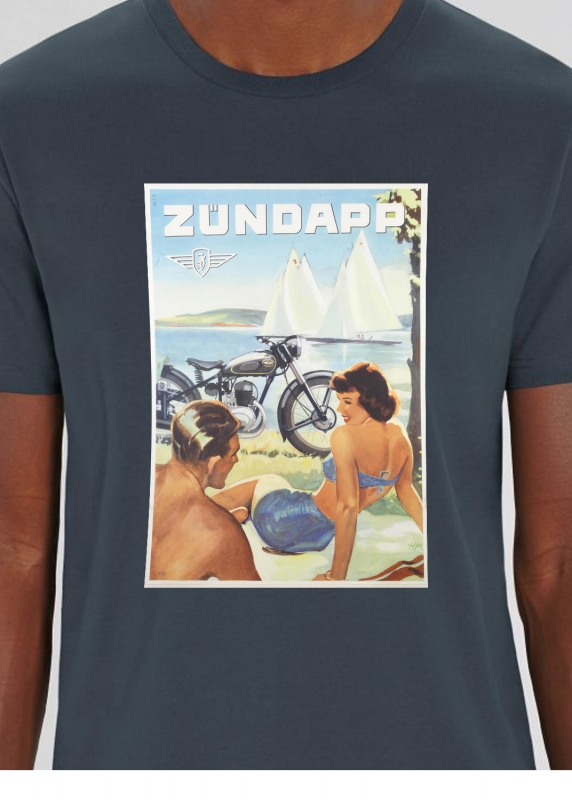 T-Shirt "Zündapp" - dunkelgrau