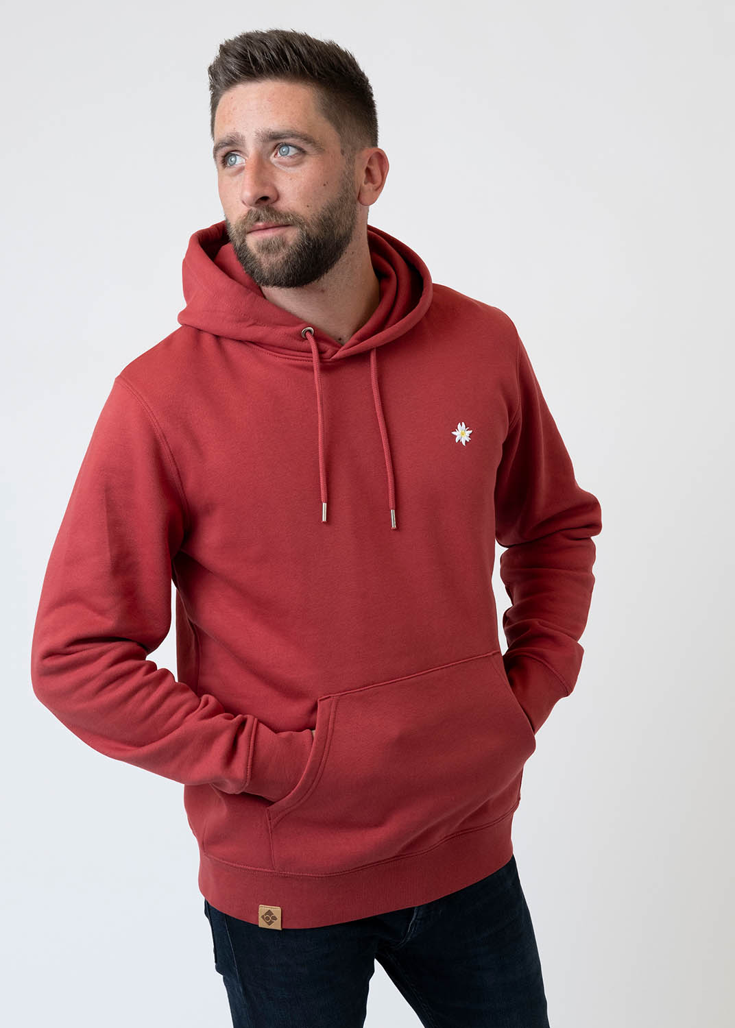 Vans red zip clearance hoodie