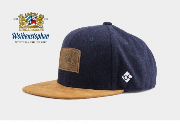 "Weihenstephan" - blau (Snapback)