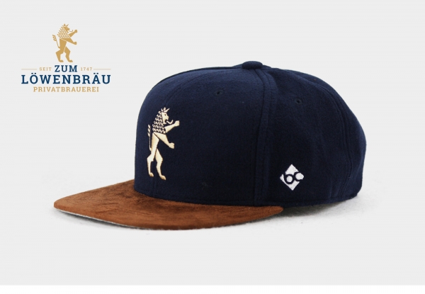 "Zum Löwenbräu" - blau (Snapback)
