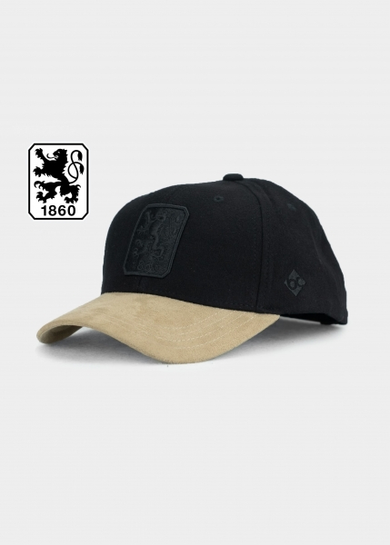 Black sales curved cap