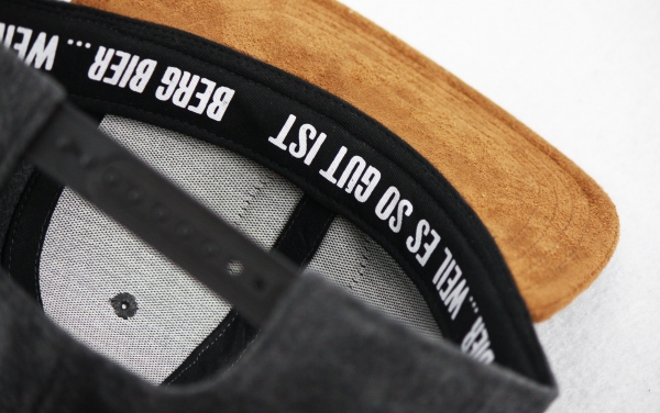 "Berg" - dunkelgrau (Snapback)