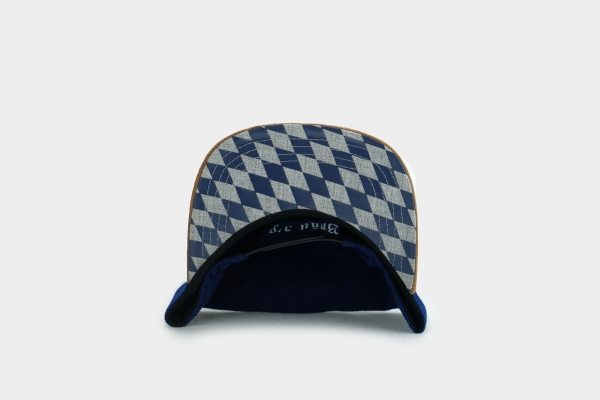 "Bräu z'Loh" - dunkelblau (Snapback)