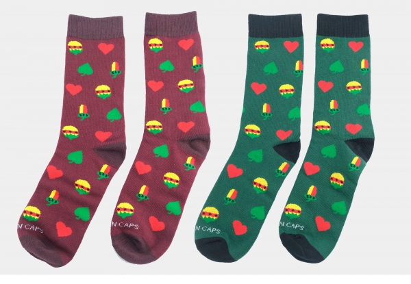 Socks box "Schafkopf"