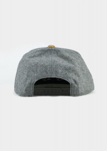 "Augsburger Panther" - grau (Snapback)