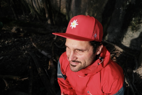 "Edelweiß: Outdoor" - rot (Flat)
