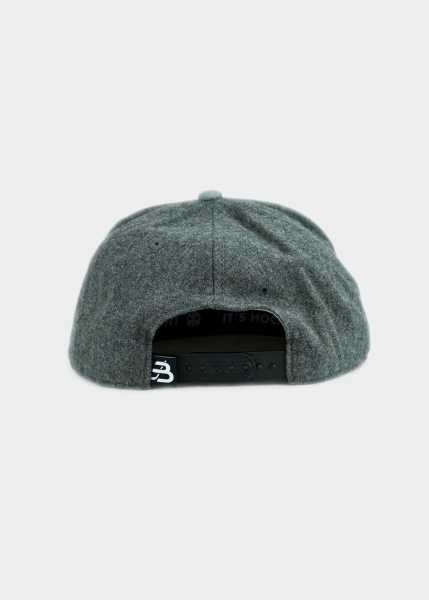 "Eisblog" - dunkelgrau (Snapback)