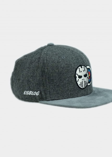 "Eisblog" - dunkelgrau (Snapback)