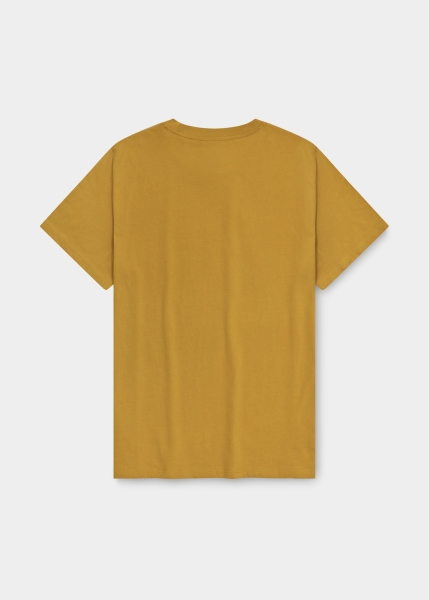 T-Shirt "Expresslieferdienst" - ocker
