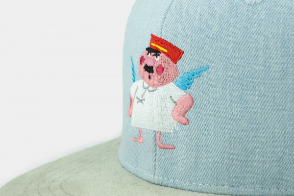 "Aloisius" - denim (Snapback)