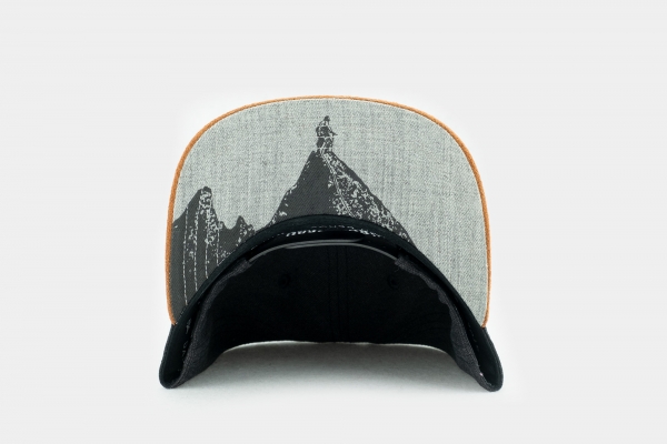 "Alpenstoff" - schwarz (Snapback)