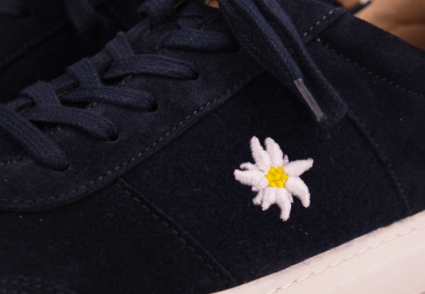 Sneaker "Edelweiß" - dunkelblau