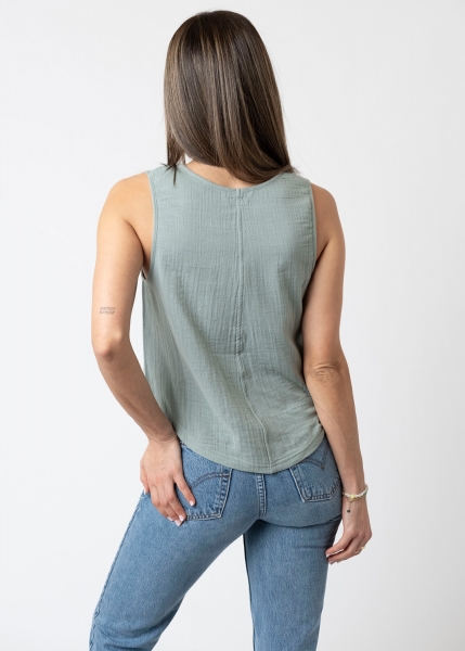 Top "Biergarteln" - green