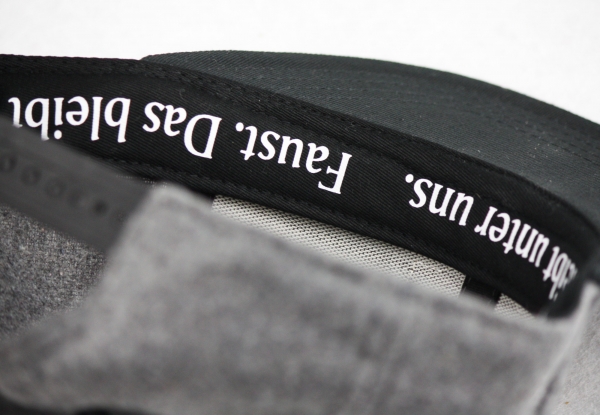 "Faust" - grau (Snapback)
