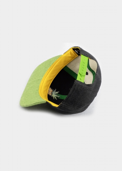 Cap "Cananas" - dunkelgrau (Snapback)