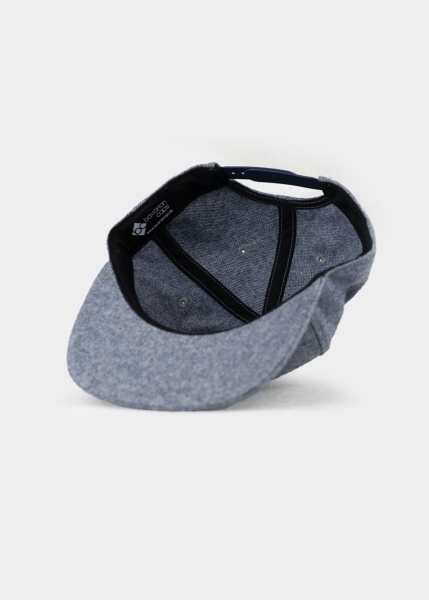Cap "Edelweiß Flanell" - hellblau (Snapback)