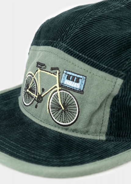 Cap "Expresslieferdienst" - dunkelgrün (5-Panel)