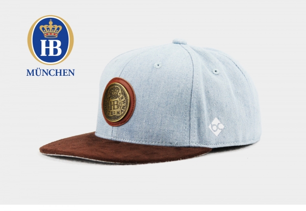 "Hofbräu München" - denim (Snapback)