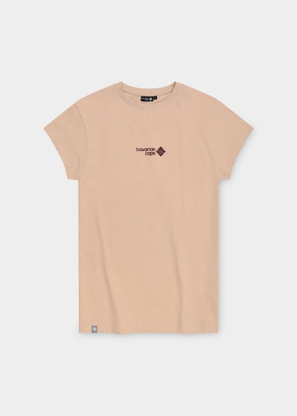 T-Shirt "Alpinum" - beige, Damen